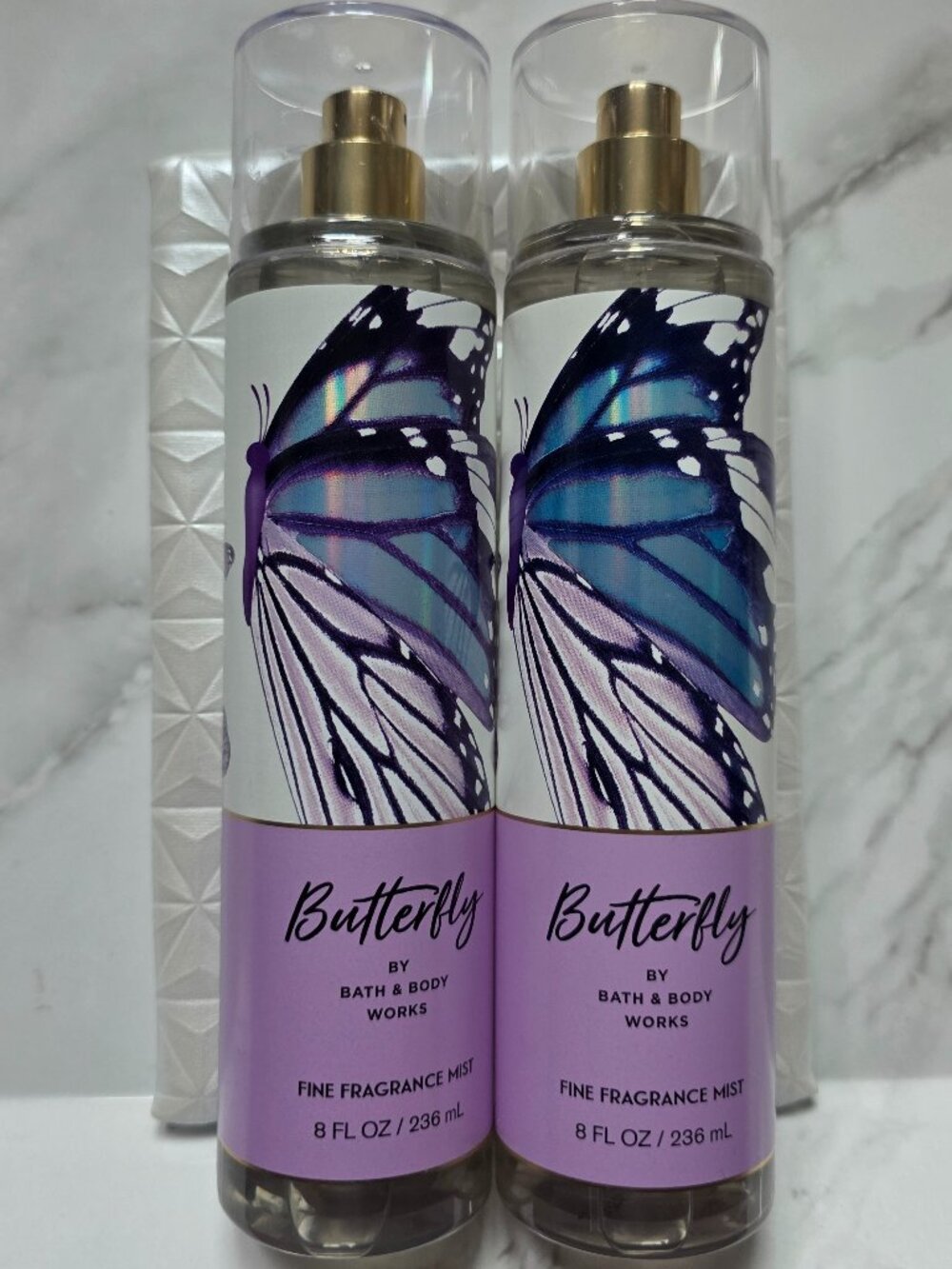 2 x Bath & Body Works BUTTERFLY Fragrance Mist (8 oz. each)